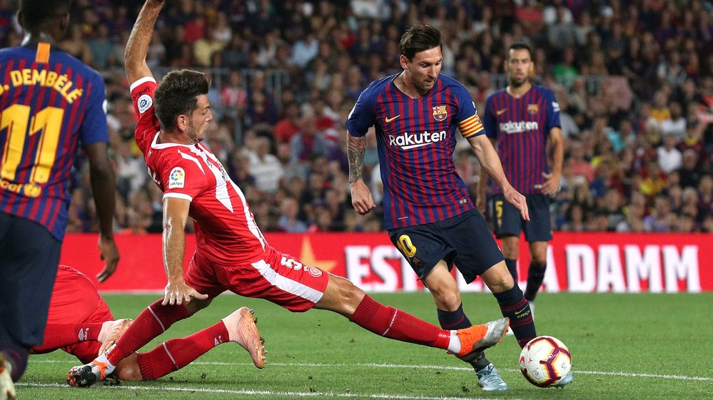 El Barcelona igualó ante el Girona 