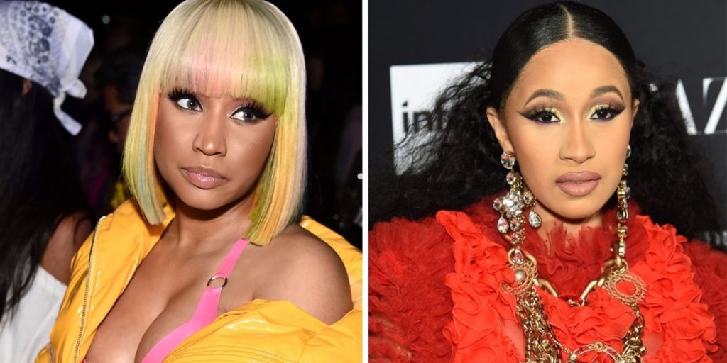 Nicki Minaj se enfrentó a Cardi B