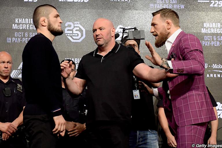 Las 12 frases más explosivas del careo entre Conor McGregor y Khabib antes del UFC 229