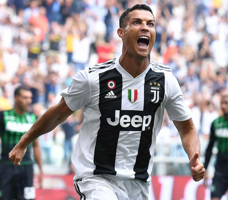 Cristiano anota su primer gol con la Juve