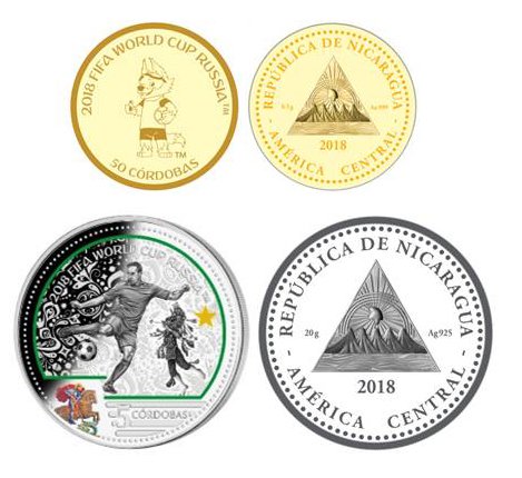 BCN realiza emisión de monedas conmemorativas Copa Mundial de la FIFA Rusia 2018™