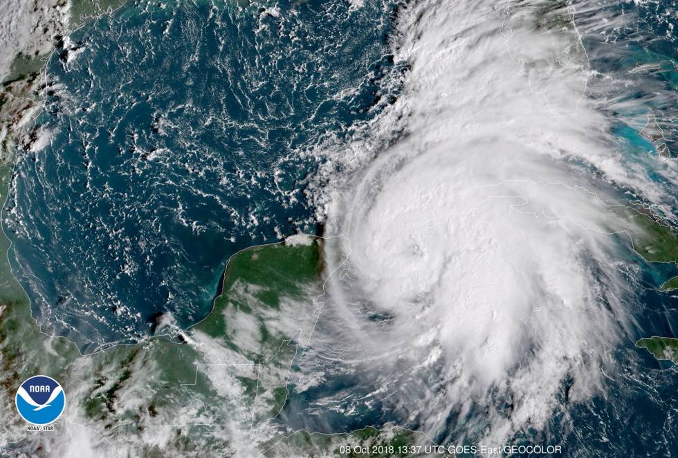 El huracán Michael avanza y amenaza con tocar tierra en la costa de