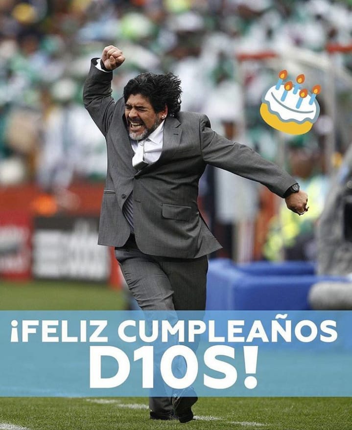 Maradona cumple 58 años y es felicitado por personalidades a nivel mundial