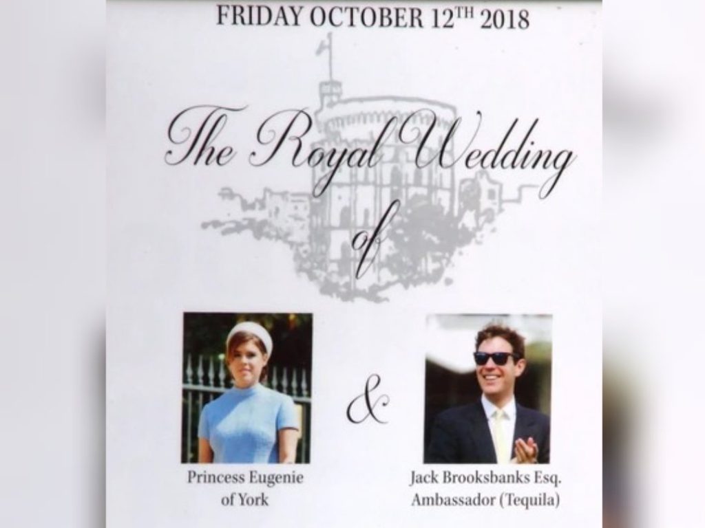 La boda de la princesa Eugenie de York y el empresario británico Jack Brooksbank