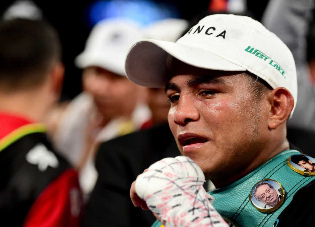 El boxeador nicaragüense Román González