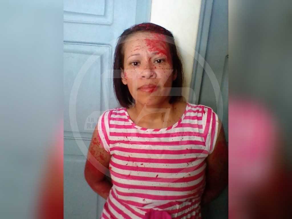 La señora Fátima Carolina Paguada Siles fue arrestada por invivible