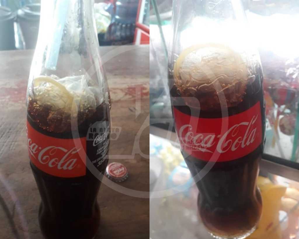 Un joven denunció que encontró un condón dentro de una botella de Coca Cola en Nicaragua