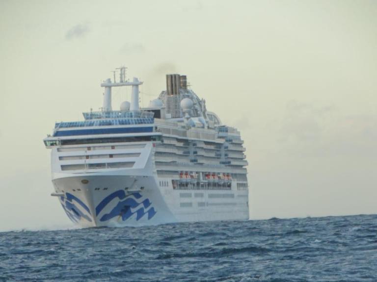 Crucero Island Princess arribó a San Juan del Sur
