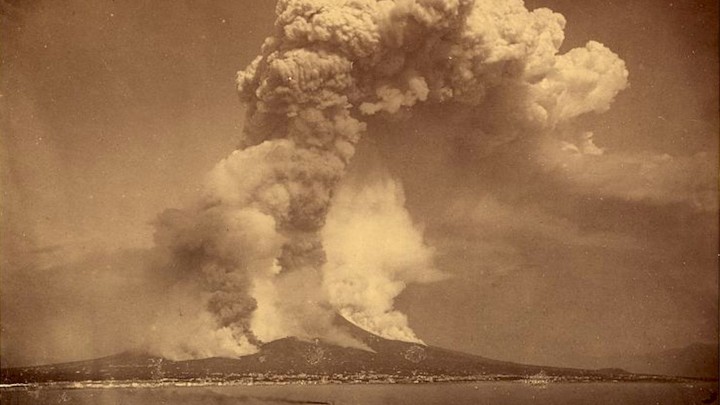 Erupción del Volcán Krakatoa