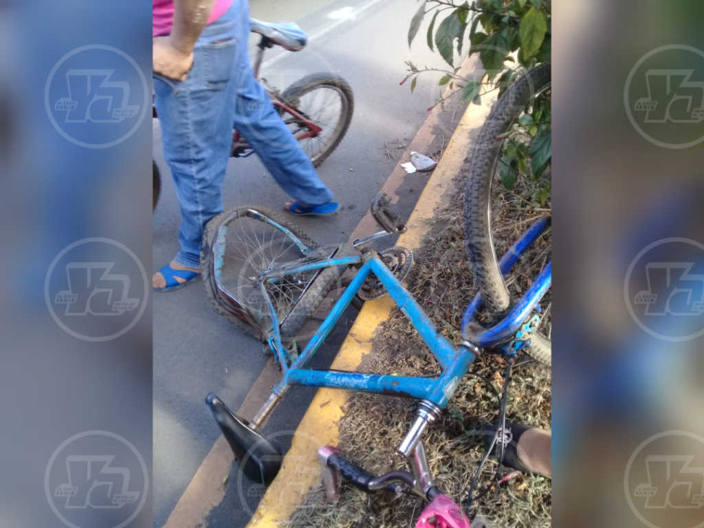 Fue arrollado por el bus placa M 07-36 que cubre la ruta Managua – Peñas Blancas