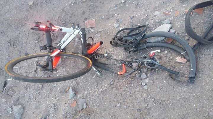 Ciclista muere en accidente de tránsito