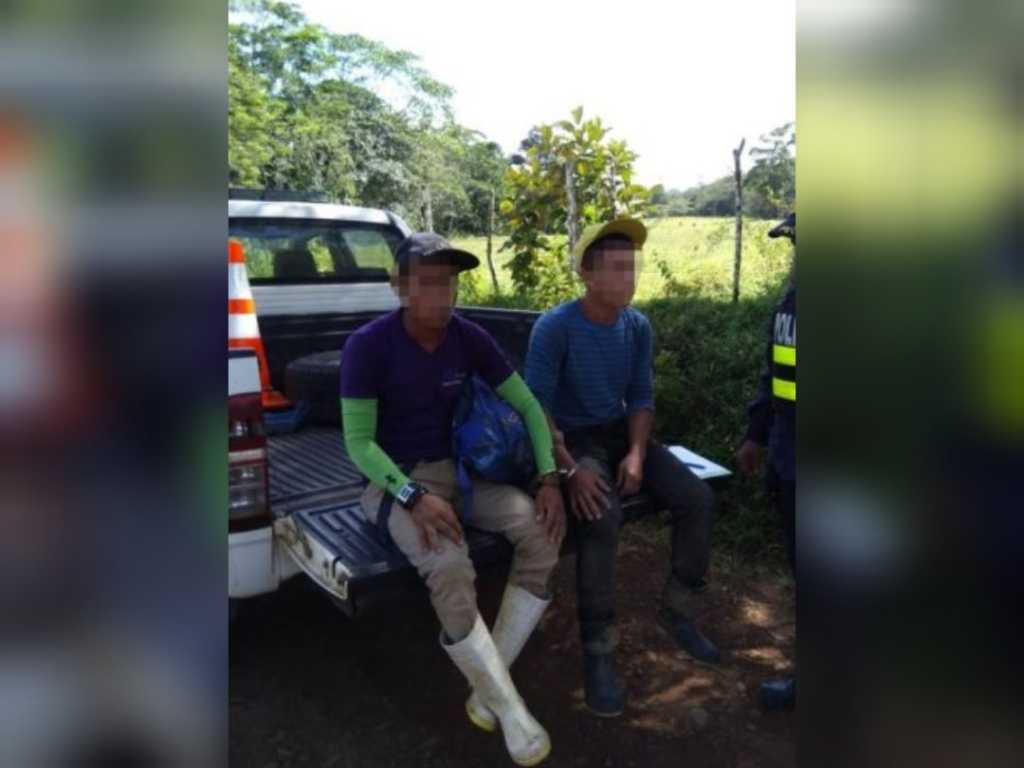 Dos nicas fueron arrestados por asaltar un camión distribuidor en Costa Rica