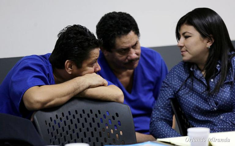 Fiscalía muestra más evidencias que incriminan a Medardo Mairena, Pedro Mena y otros terroristas