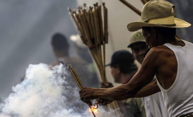 42 personas sufrieron quemaduras de pólvora en Nicaragua