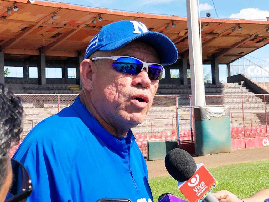 Julio Sánchez, Manager de la Selección Nacional de Béisbol de Nicaragua