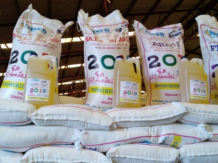 Inicia distribución de 212 mil quintales de comida para la Merienda Escolar