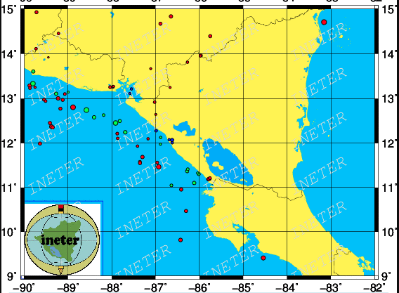 Sismos en Nicaragua 