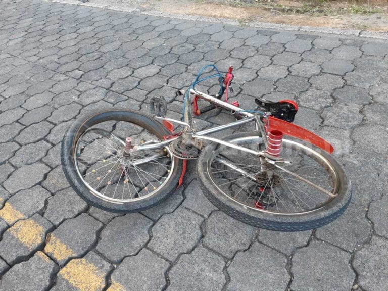 Muere en hospital capitalino ciclista atropellado por motorizado en Chinandega