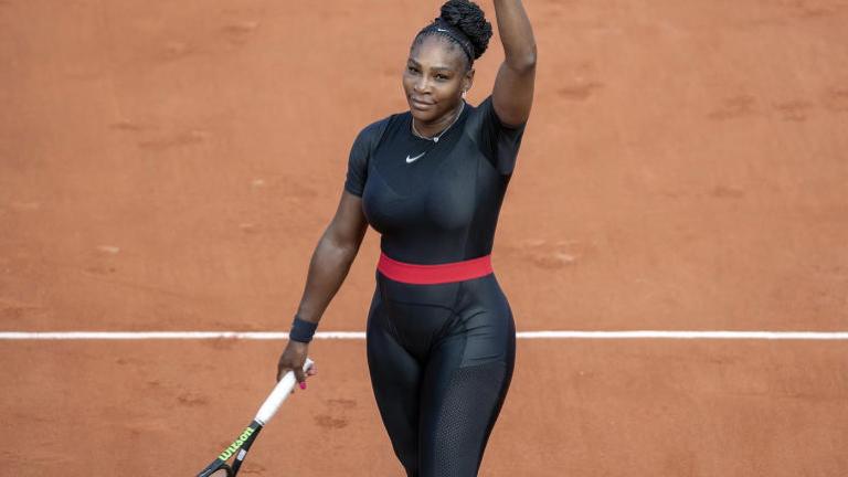 Serena Williams mostró su físico tras perder más de 20 kilos