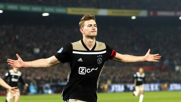 El defensor del Ajax Matthijs De Ligt