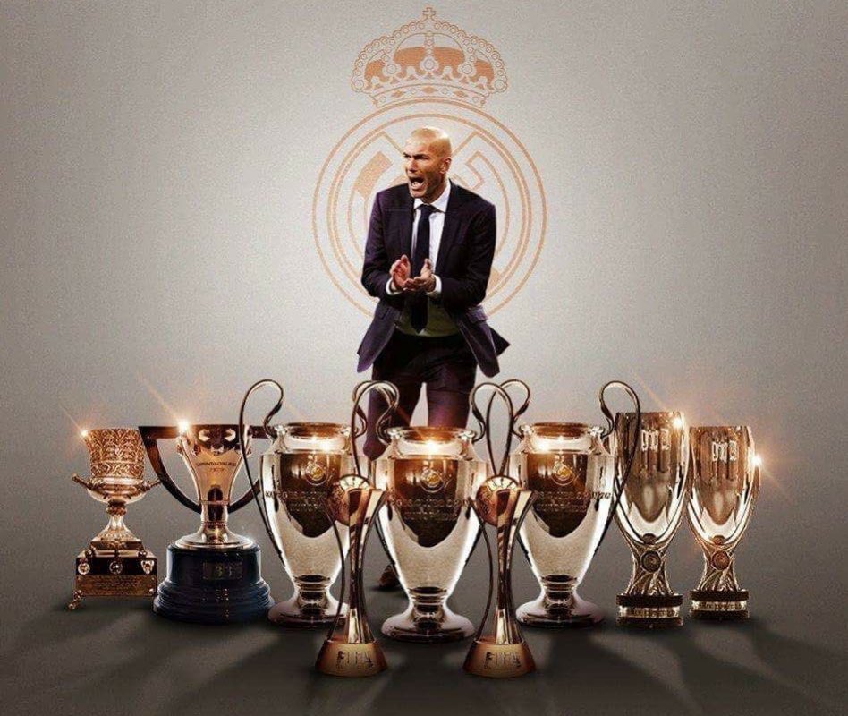 Regresó Zidane, el hombre de los 9 títulos en 3 años del Real Madrid