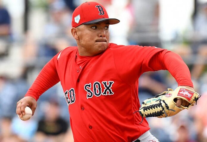 Erasmo permite dos cuadrangulares en debut con Boston