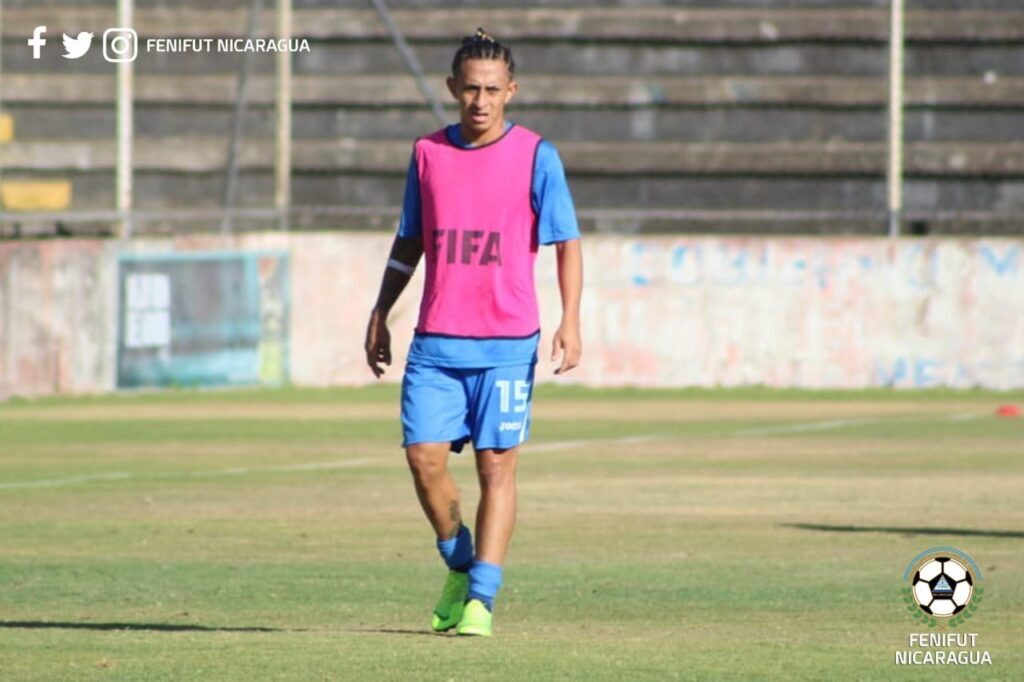 El futbolista nica Byron Bonilla