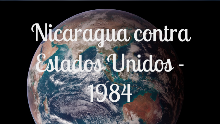 Nicaragua venció a Estados Unidos en 1984