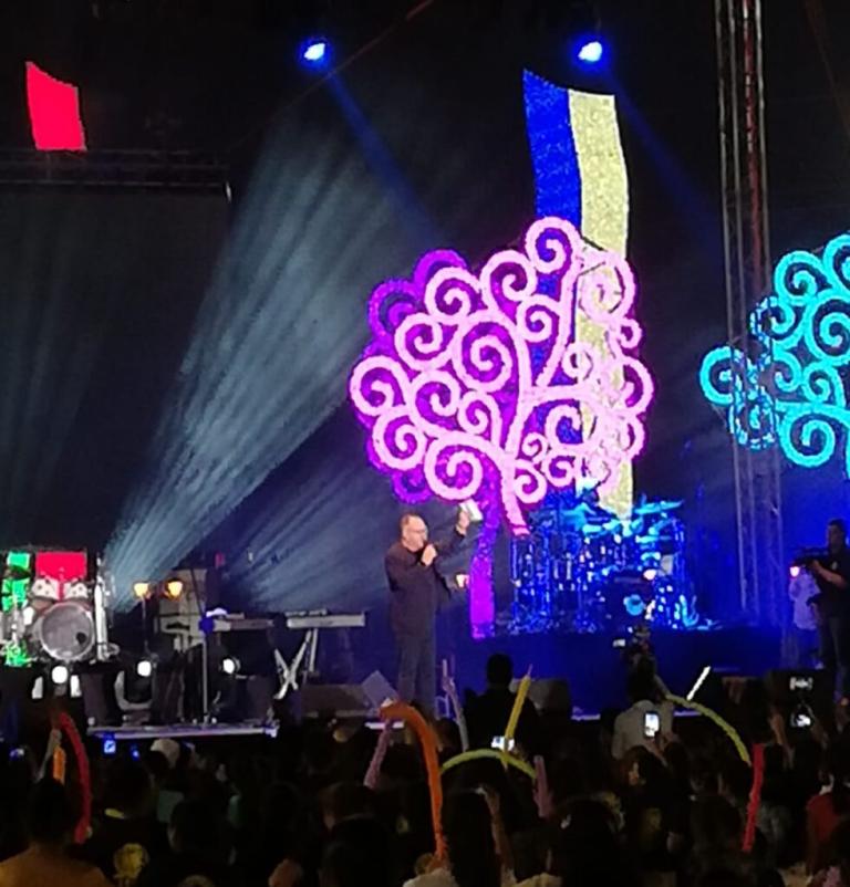 Miles de evangélicos exaltaron a Dios junto al cantante cristiano Marcos Witt en Plaza la Fe, Managua