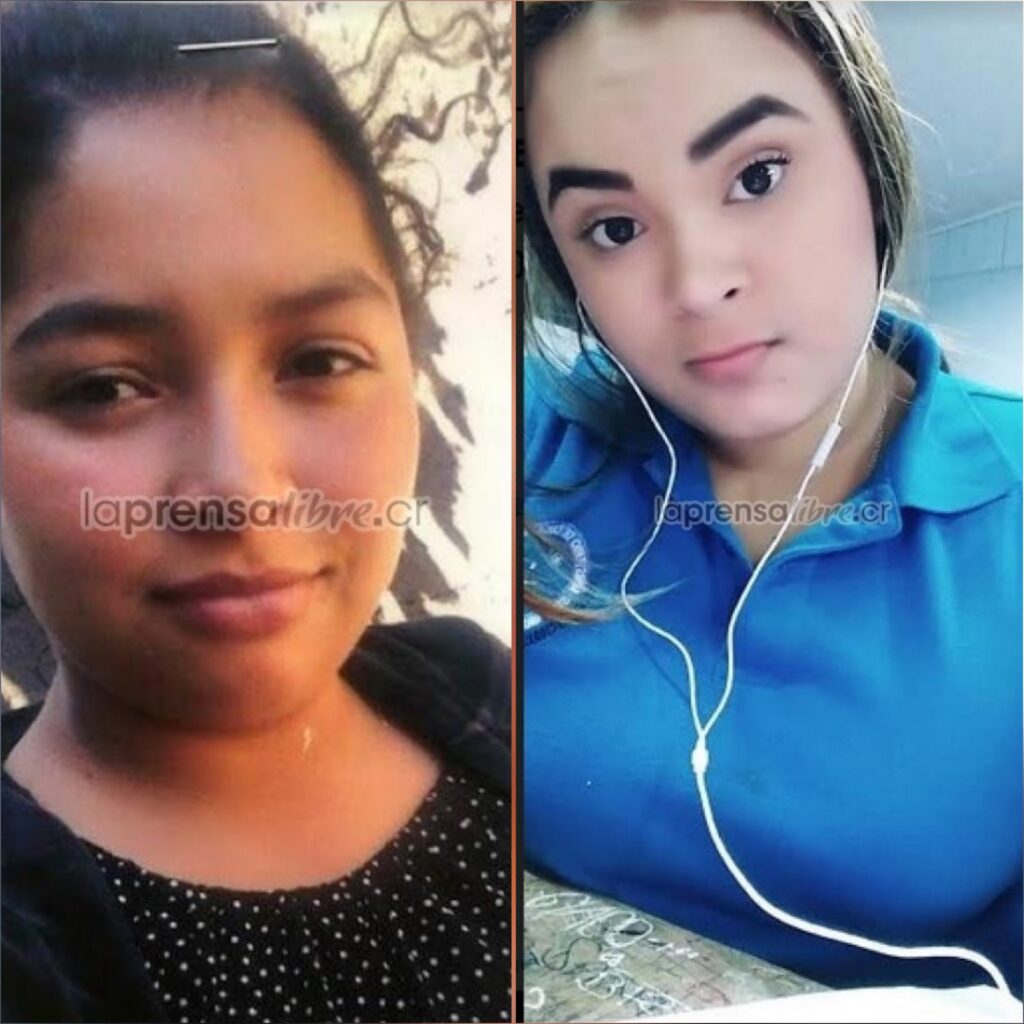 Ismara Blanco Mendoza y Olivia Nayzeth Pineda Rizo, desparecieron en Costa Rica