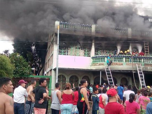 Incendio en el barrio Carlos Marx donde murió una familia