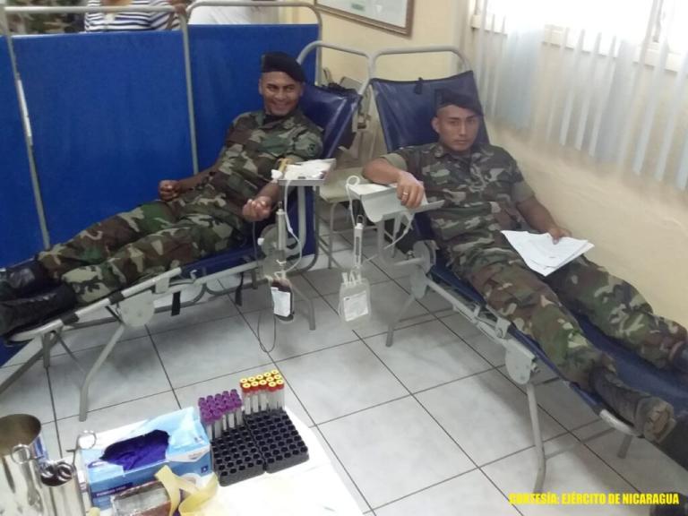 Brigada de infantería mecanizada participa en jornada de donación de sangre