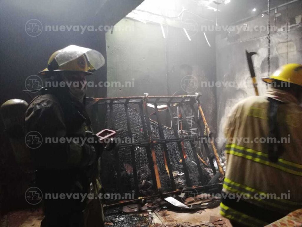 Incendio Managua