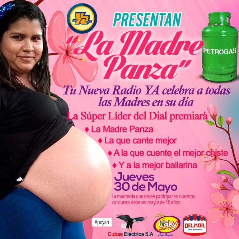 Petrogas y Tu Nueva Radio YA celebraremos en grande a las madrecitas con La Madre Panza 2019