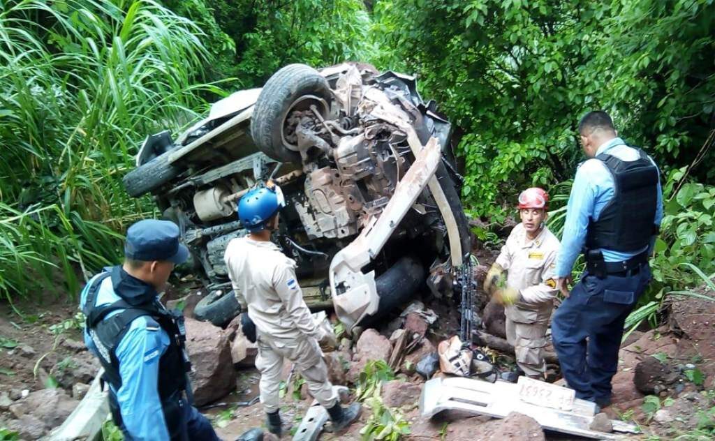 Accidente en Honduras deja 4 fallecidos. Foto Cortesía