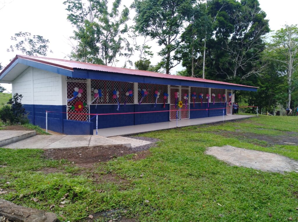 La escuela Estrellita número dos en Nicaragua