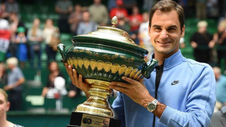 Federer gana el abierto de Halle en Alemania