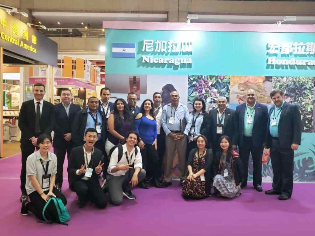 Delegación de Nicaragua en la Feria Internacional Food Taipei 2019