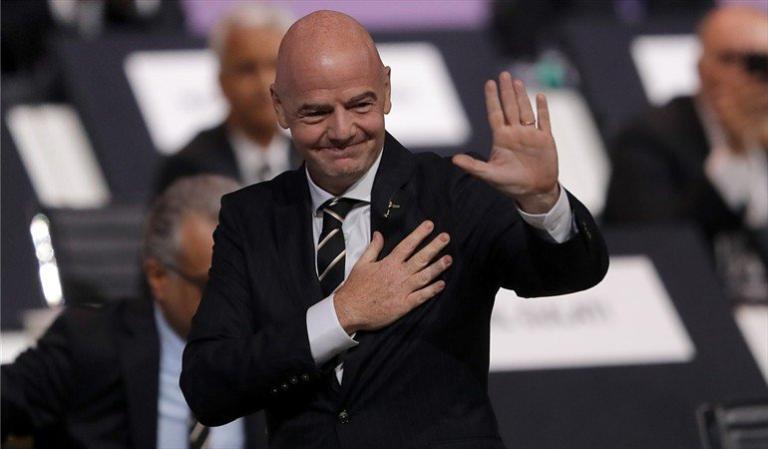Infantino único candidato y reelegido por aclamación como presidente de FIFA hasta 2023