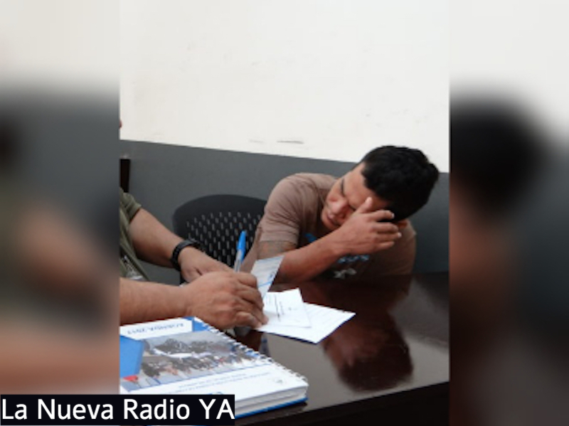 Gustavo Adolfo Mendoza Beteta en el juicio por asaltar a una joven en un taxi en Managua