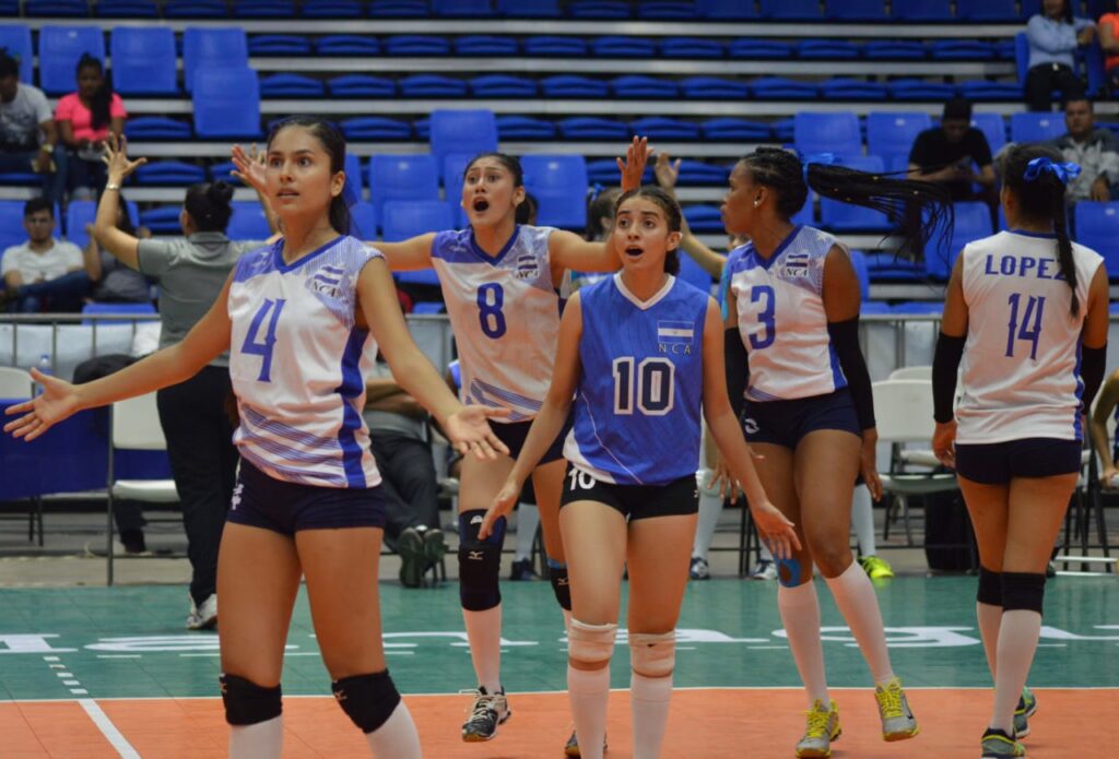 Nicaragua perdió su invicto en el Centroamericano de Voleibol