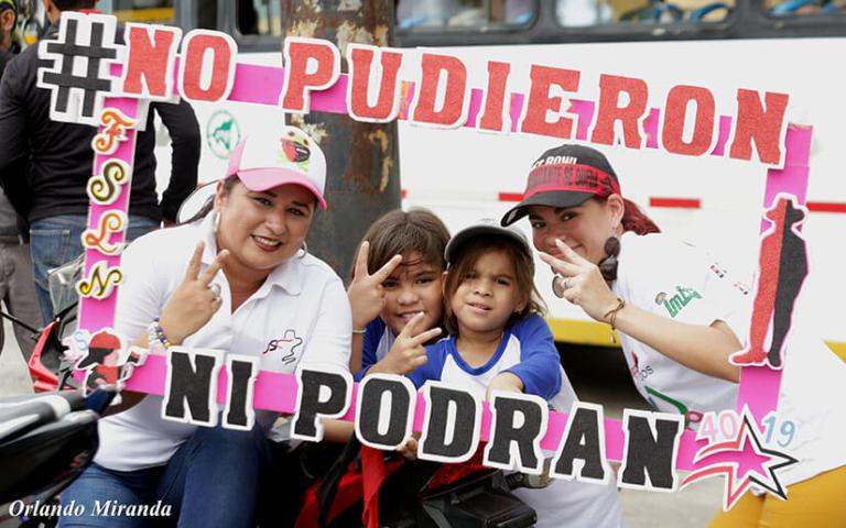 Ingenio sandinista y mucho colorido presente en la conmemoración del Repliegue Táctico a Masaya