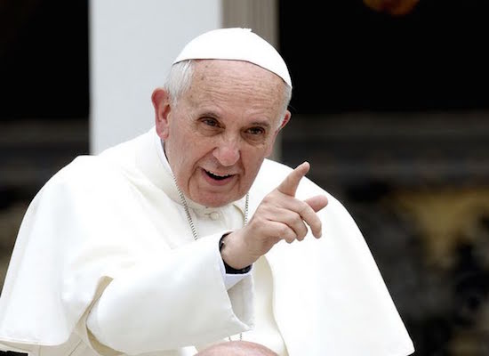 carta con balas enviada al papa francisco