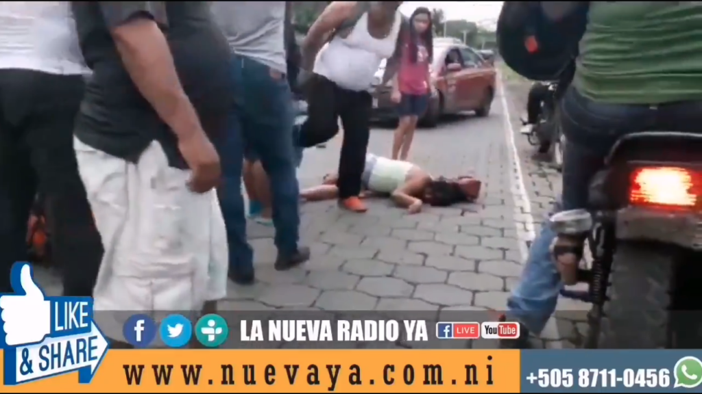 Luisa Amanda Quiroz González resultó grave en el accidente