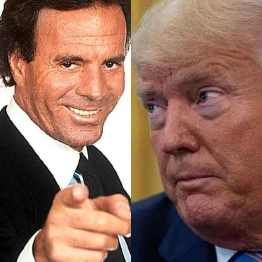 Julio Iglesias llama payaso a Donald Trump