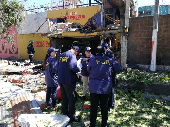 Explosión de gas propano deja tres muertos en El Salvador
