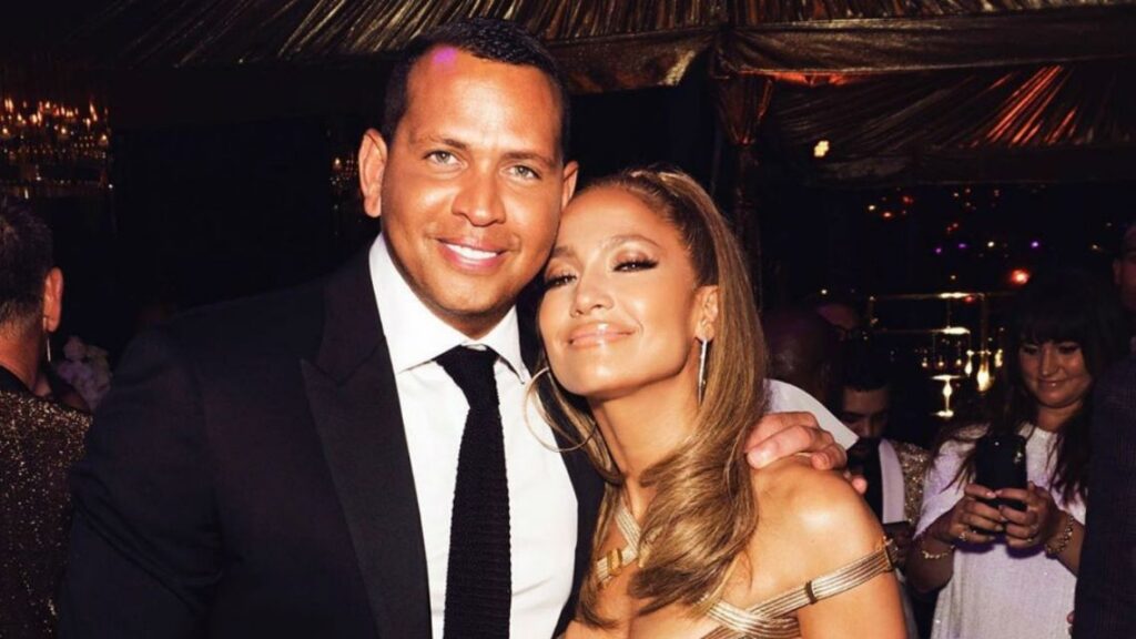 Jlo y su prometido Arod 