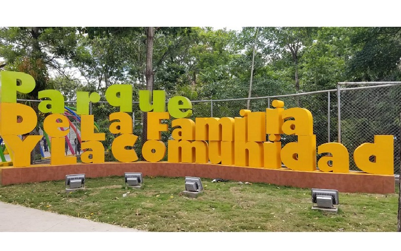 Así luce el Parque de la Familia y la Comunidad de Estelí