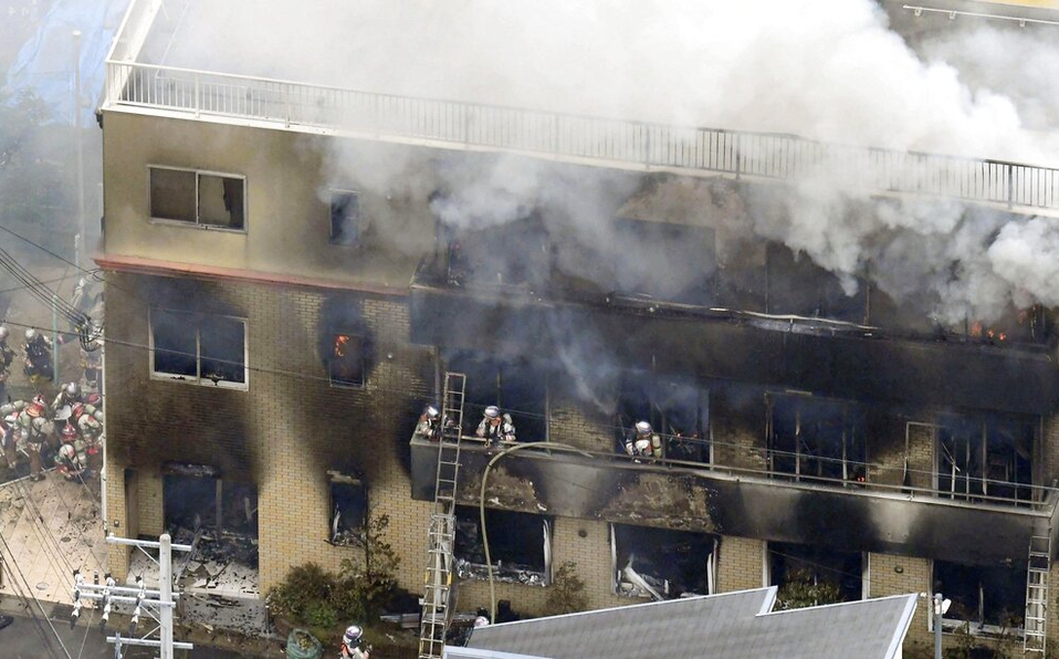 Incendio en estudios de animé deja 33 personas muertas 