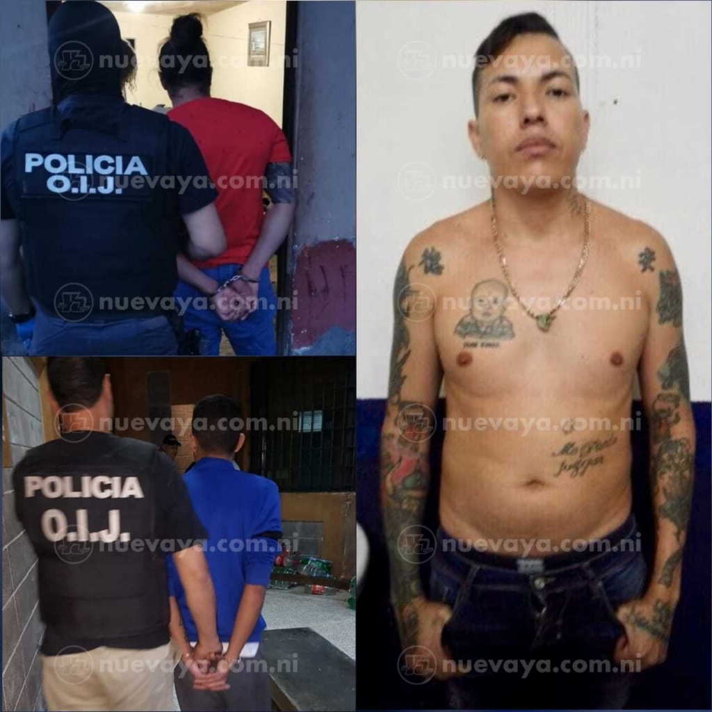 Tres sujetos fueron detenidos por el crimen del narcotraficante nicaragüense Erwin Guido Toruño "El Gringo"